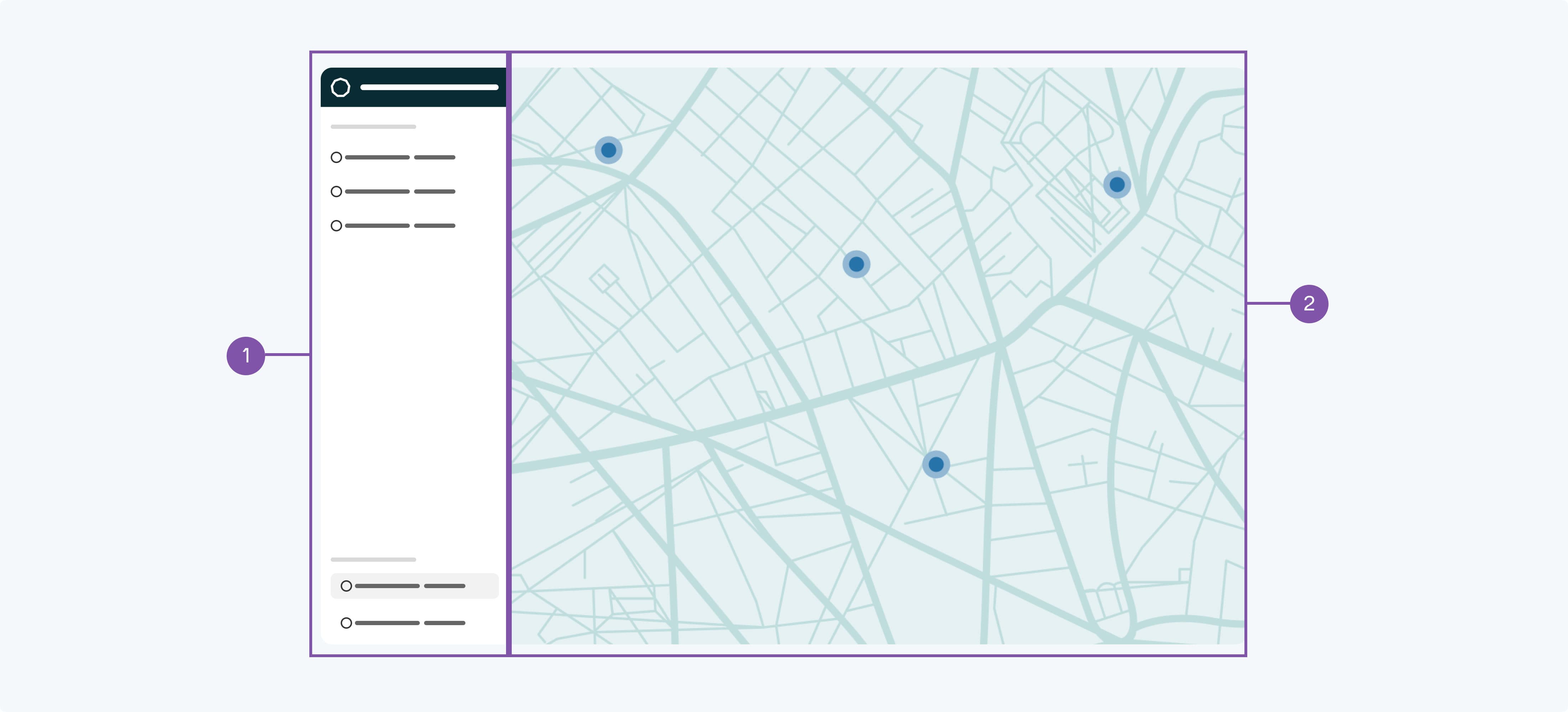 Layout with a sidebar